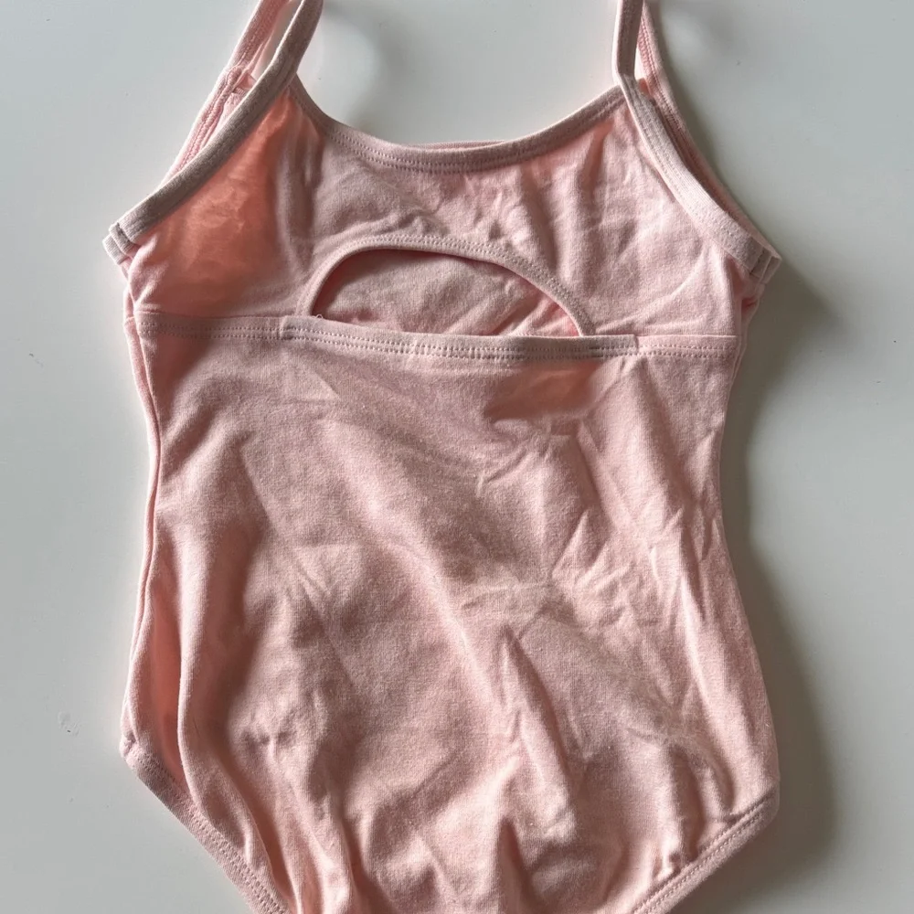 Girls' Pink One-Piece Leotard